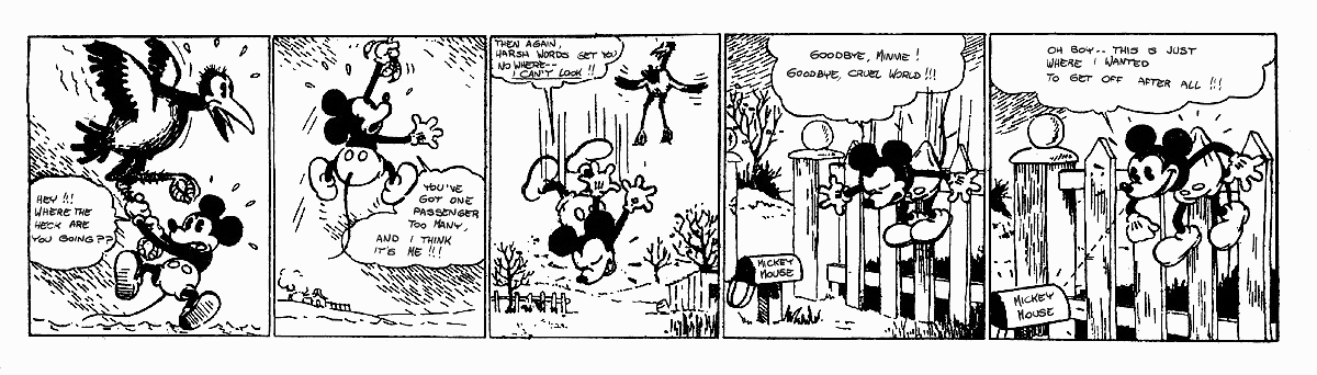 Mickey Mouse Daily Strips